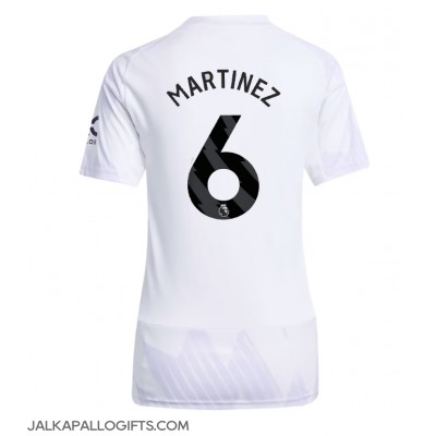 Manchester United Lisandro Martinez #6 Vieraspaita Naiset 2025-26 Lyhythihainen Manchester United Lisandro Martinez #6 Vieraspaita Naiset 2025-26 Lyhythihainen